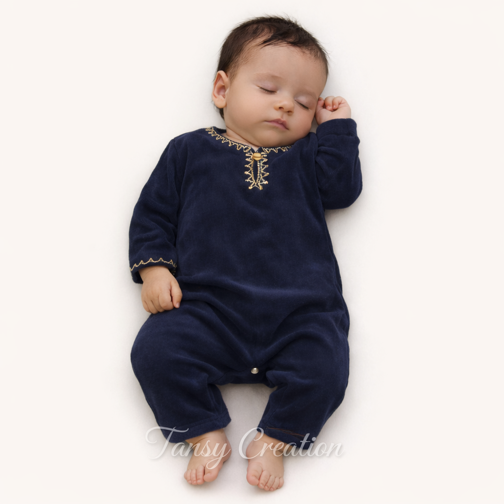 Qamis bébé personalisé