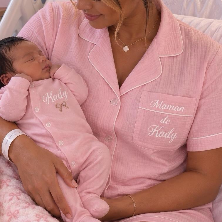 Maman & bébé pyjama assorti