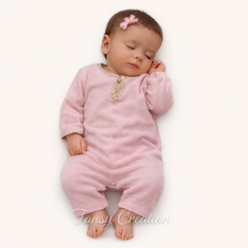 Qamis bébé personalisé