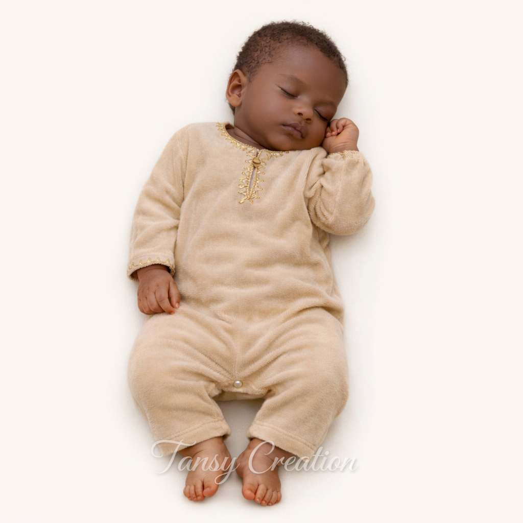 Qamis bébé personalisé