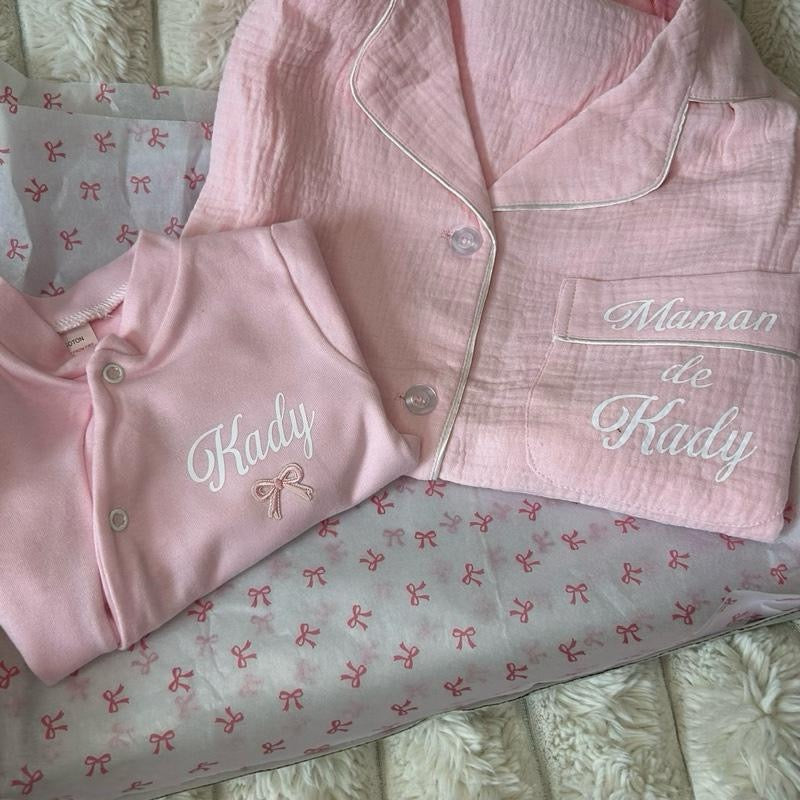 Maman & bébé pyjama assorti